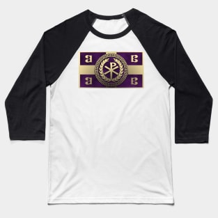 Byzantine Empire Flag of Constantinople Baseball T-Shirt